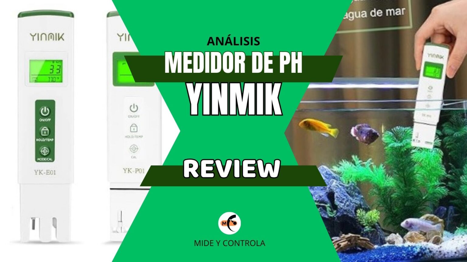 Medidor de PH portátil YINMIK