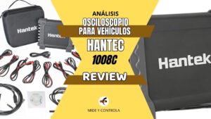 Osciloscopio Digital para automóvil Hantec 1008C