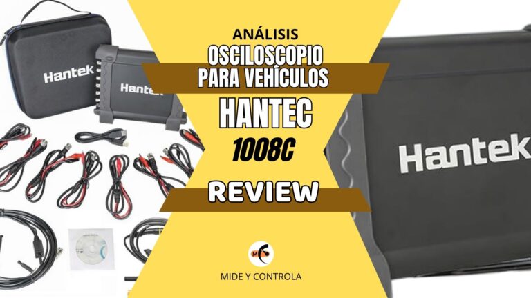 Osciloscopio Digital para automóvil Hantec 1008C