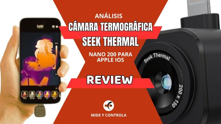 Cámara Termográfica SEEK Thermal Nano 200 para iPhone