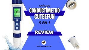 Conductimetro 5 en 1 Cuteefun