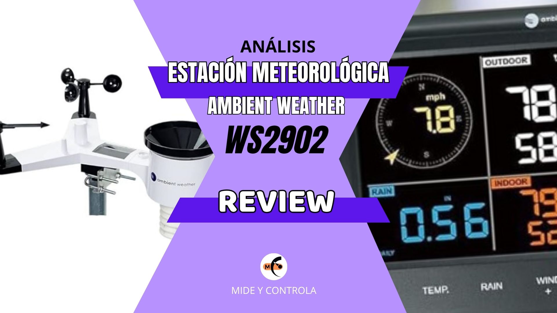 Estación Meteorológica Ambient Weather WS-2902 - Análisis completo 2026