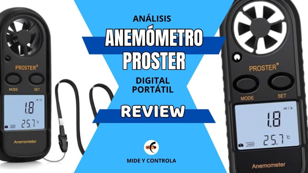 Anemometro Digital portatil PROSTER