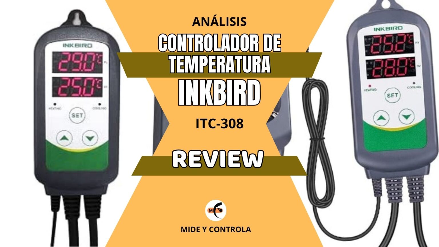 Controlador de temperatura Inkbird ITC-308