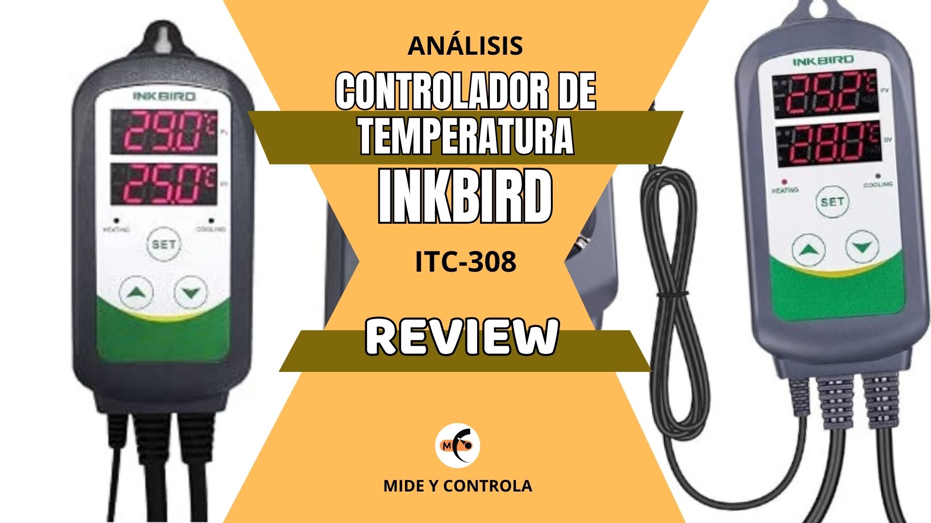 Controlador de temperatura Inkbird ITC-308