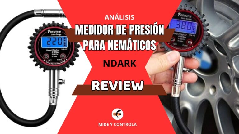 Medidor de presion para neumaticos ENDARK