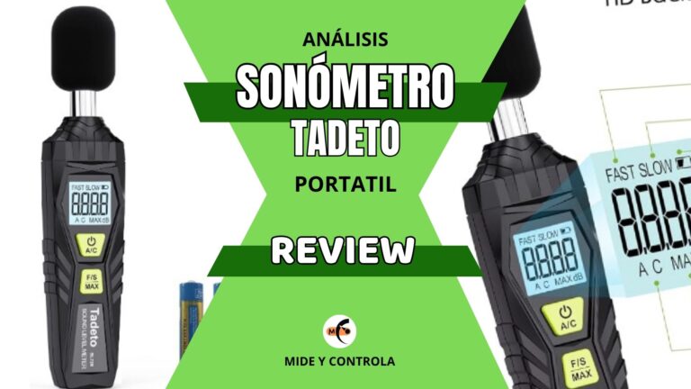 Sonómetro Digital Portátil Tadeto
