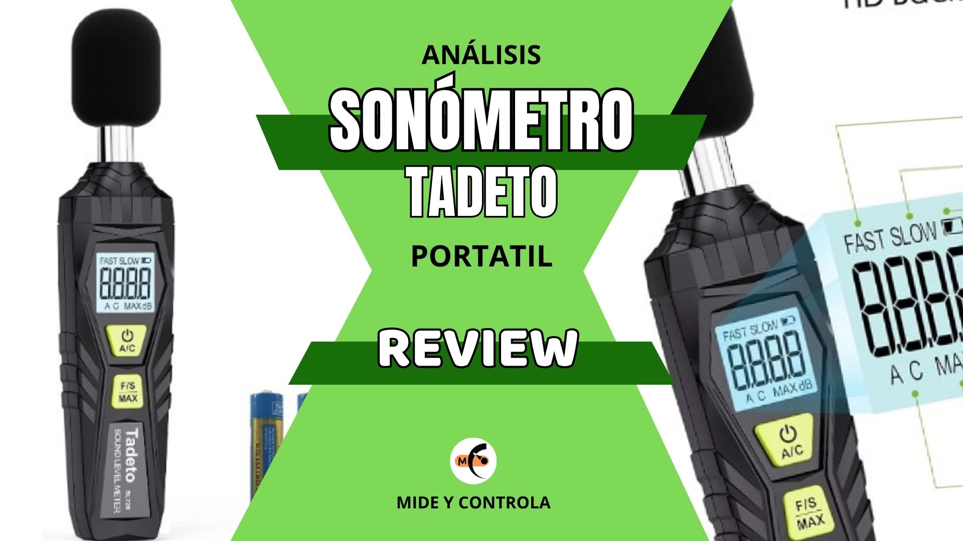 Sonómetro Digital Portátil Tadeto