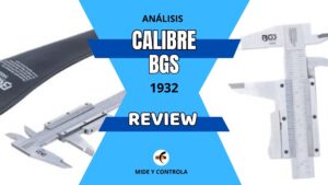 Calibre de precisión BGS 1932 de 0 - 150 mm