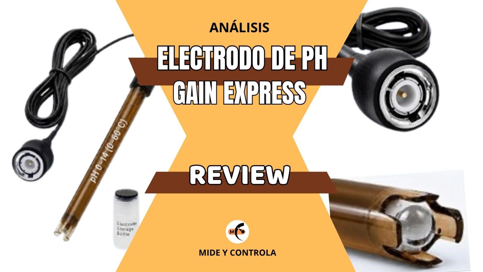 Electrodo de PH Gain Express