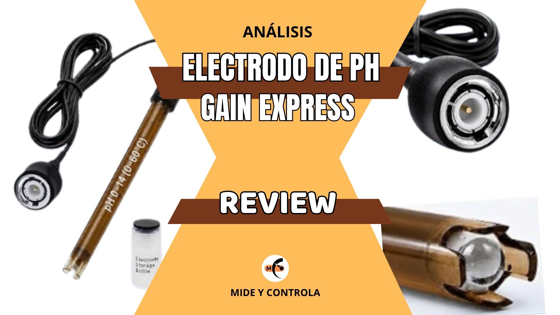 Electrodo de PH Gain Express