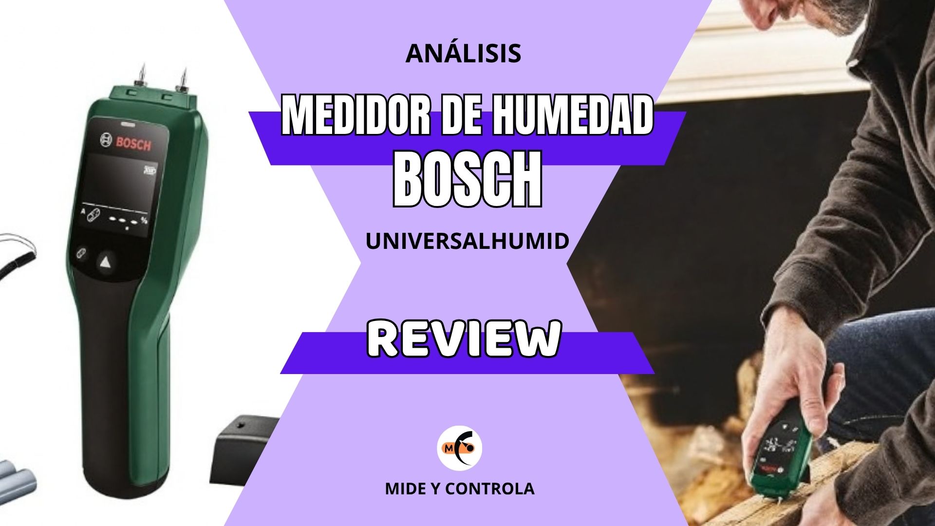 Medidor de Humedad Universal BOSCH UniversalHumid