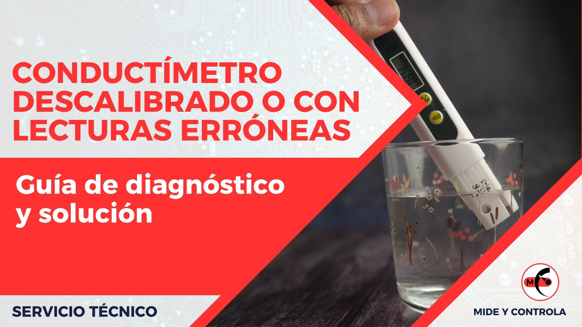 Servicio Técnico - Conductimetro descalibrado