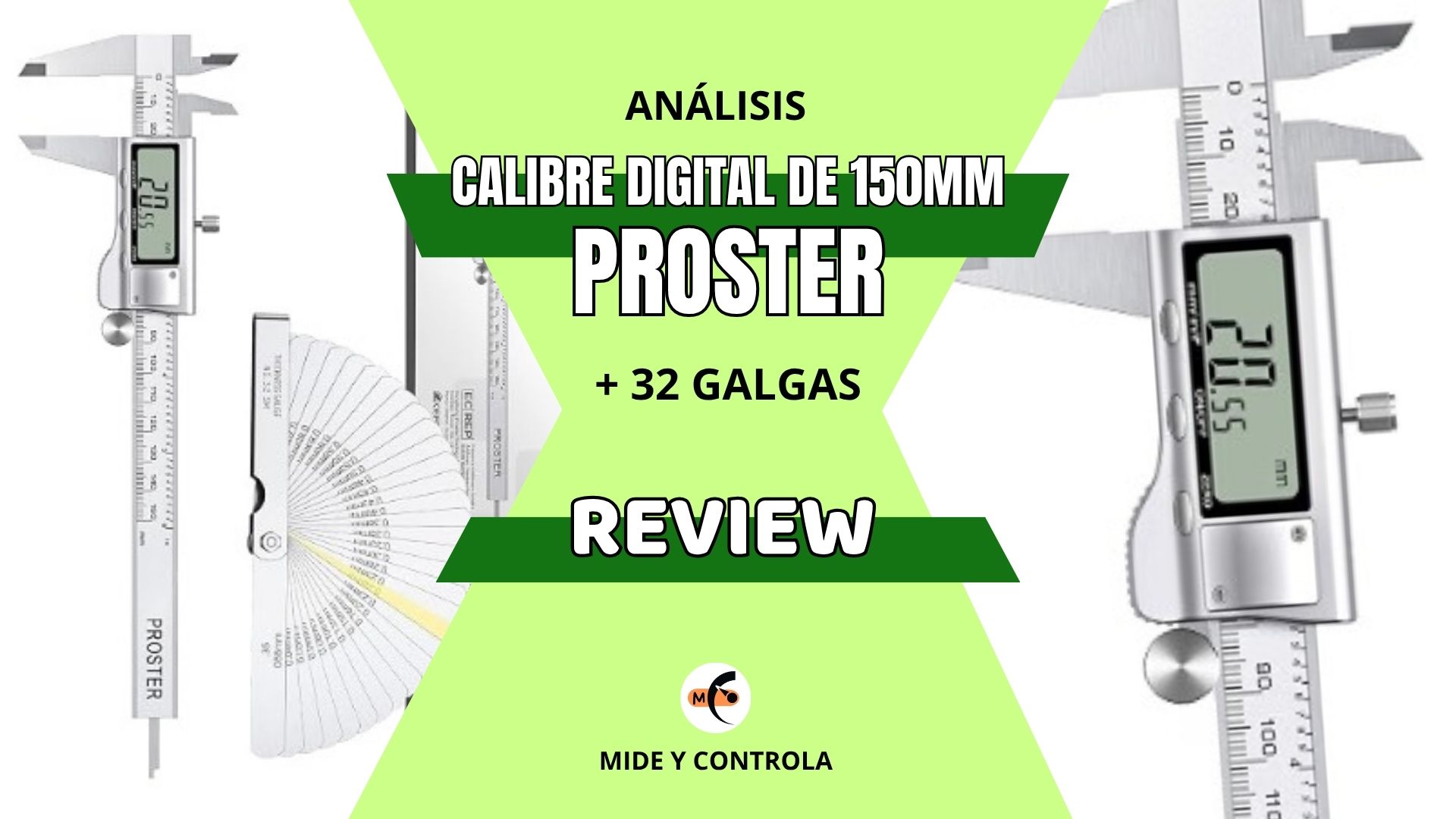 Kit de Calibre Digital Proster 150mm