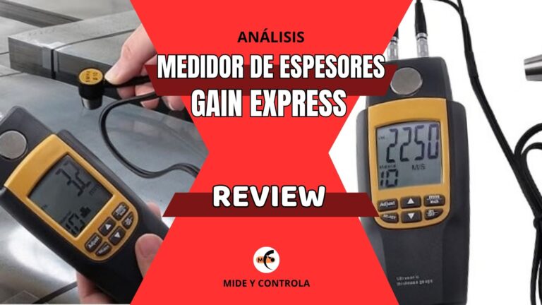 Medidor de Espesor ultrasonico