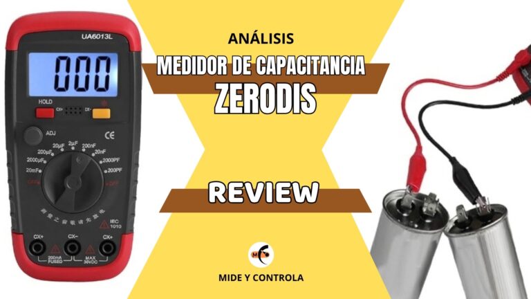 Capacímetro digital portátil Zerodis